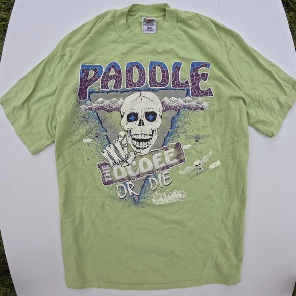 Paddle or die skull tee - Picture 1 of 4